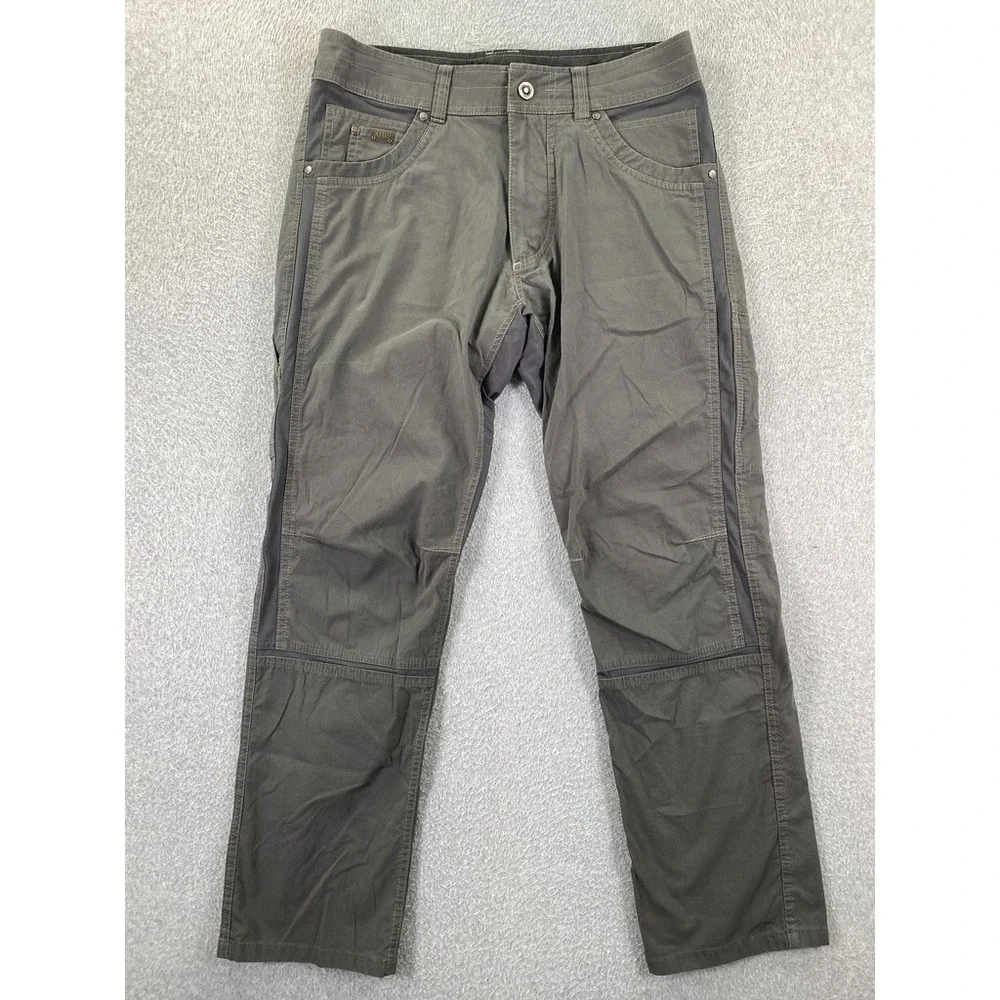 KUHL Pants Mens 32x30 Radikl Dark Grey Enduro Fabric Hybrid Stretch Hiking